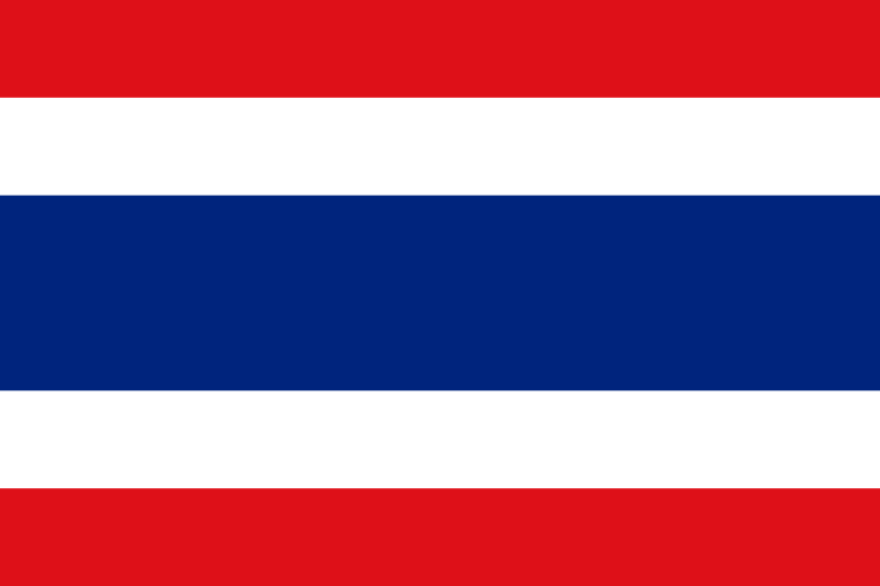 Le drapeau Thaïlandais