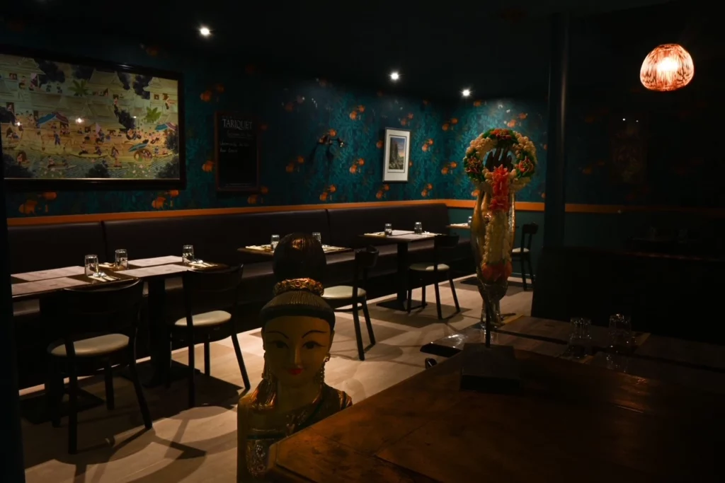 Salle du restaurant le Siam