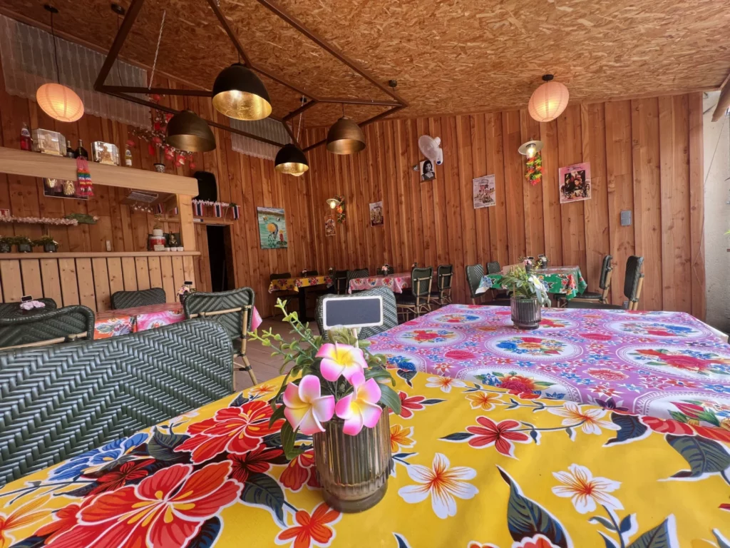 Terrasse du restaurant le Siam