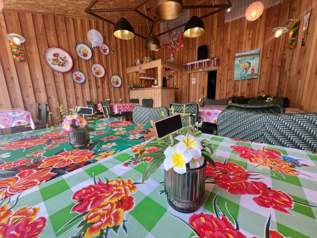Terrasse du restaurant le Siam