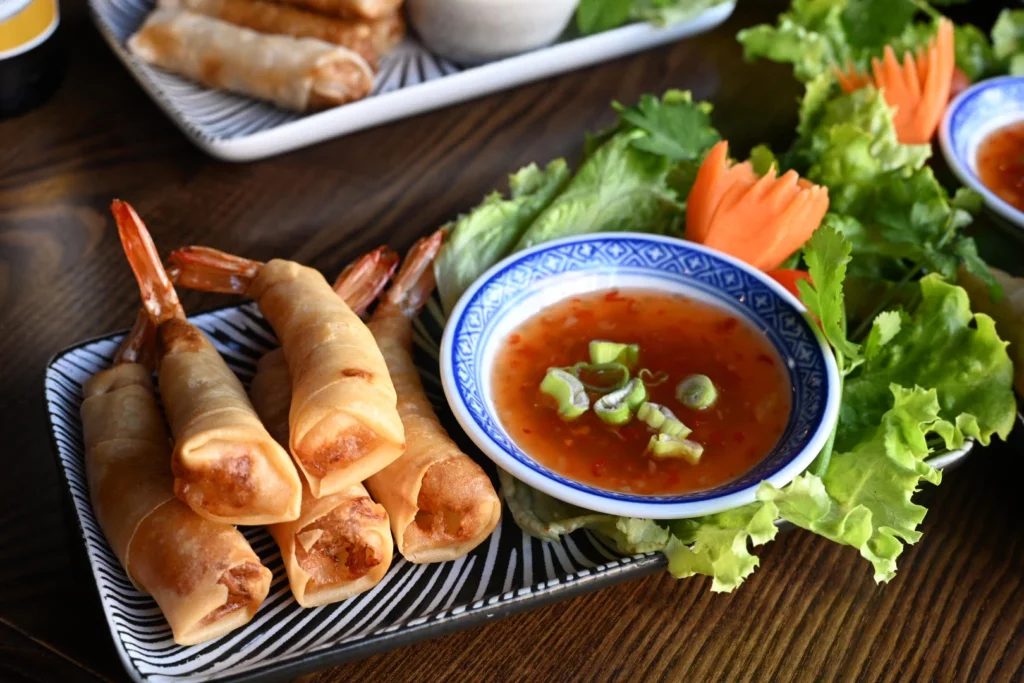 Plat de beignet du restaurant le Siam